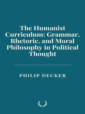cover image of The Humanist Curriculum
